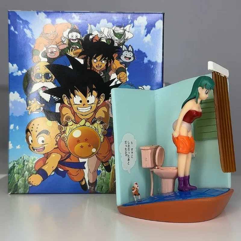 9 см Dragon Ball аниме фигурка Bulma Kame Sennin игрушки модель фигурки украшение для рабочего