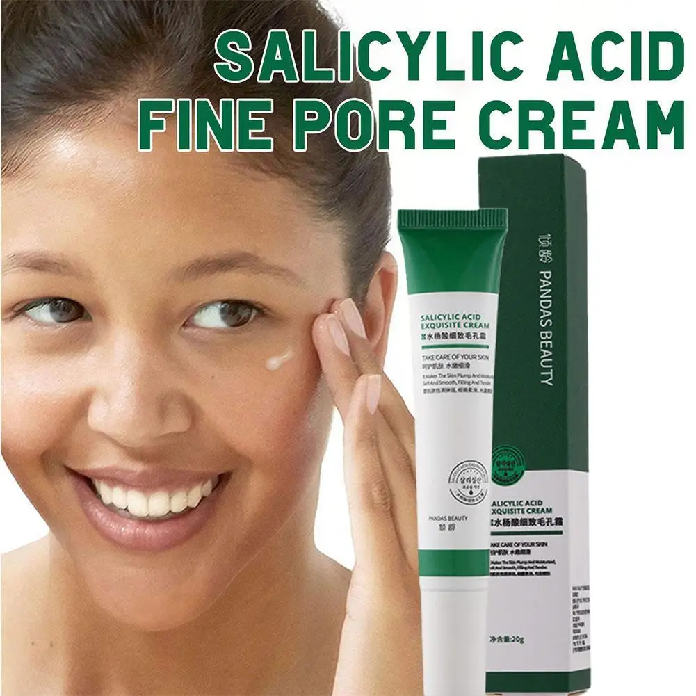 

Salicylic Acid Cream Acne Treatment Essence Pores Refining Whitening Serum Lotion Improve Oil Blackhead Essence Control X4G3
