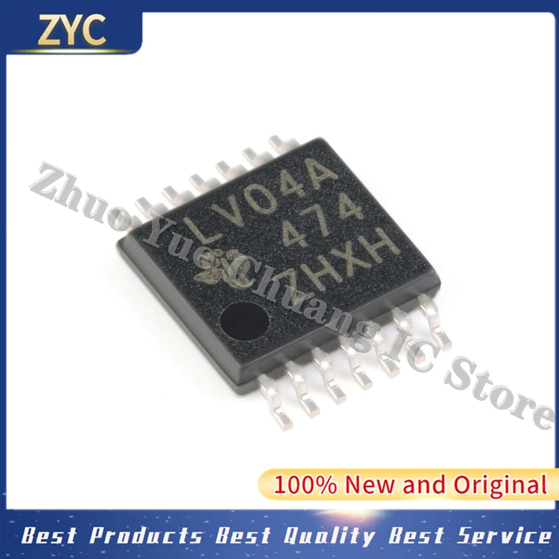

10 шт./партия, чип SN74LV04APWR TSSOP14 100%, новый оригинальный чип IC