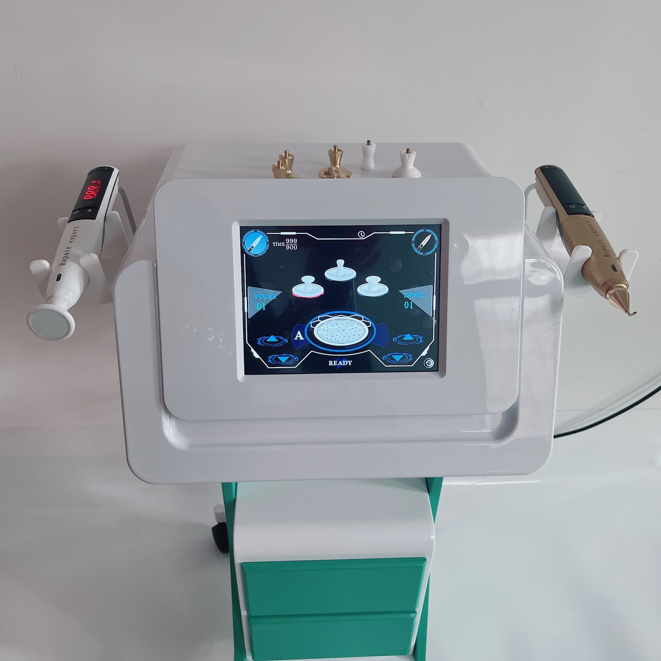 Новейшая технология 2 в 1 плазменный аппарат для ухода за кожей профессиональная