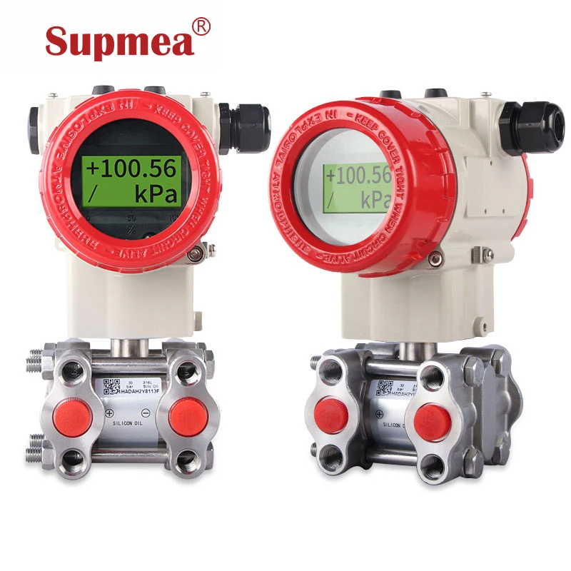 

Supmea High Accuracy Smart Differential Pressure Sensor Digital Universal Differential Pressure Level Transmitter