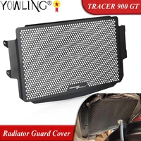 newest cnc aluminum motorcycle radiator guard radiator grille cover protection accessories for yamaha tracer 900 gt 2021 2022