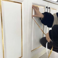 5m ceiling edge strips tile gap self adhesive line waterproof gold tape diy art wall decor furniture edge banding strip