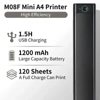 Портативный беспроводной принтер, с его помощью можно напечатать нужные документы в любом месте#1