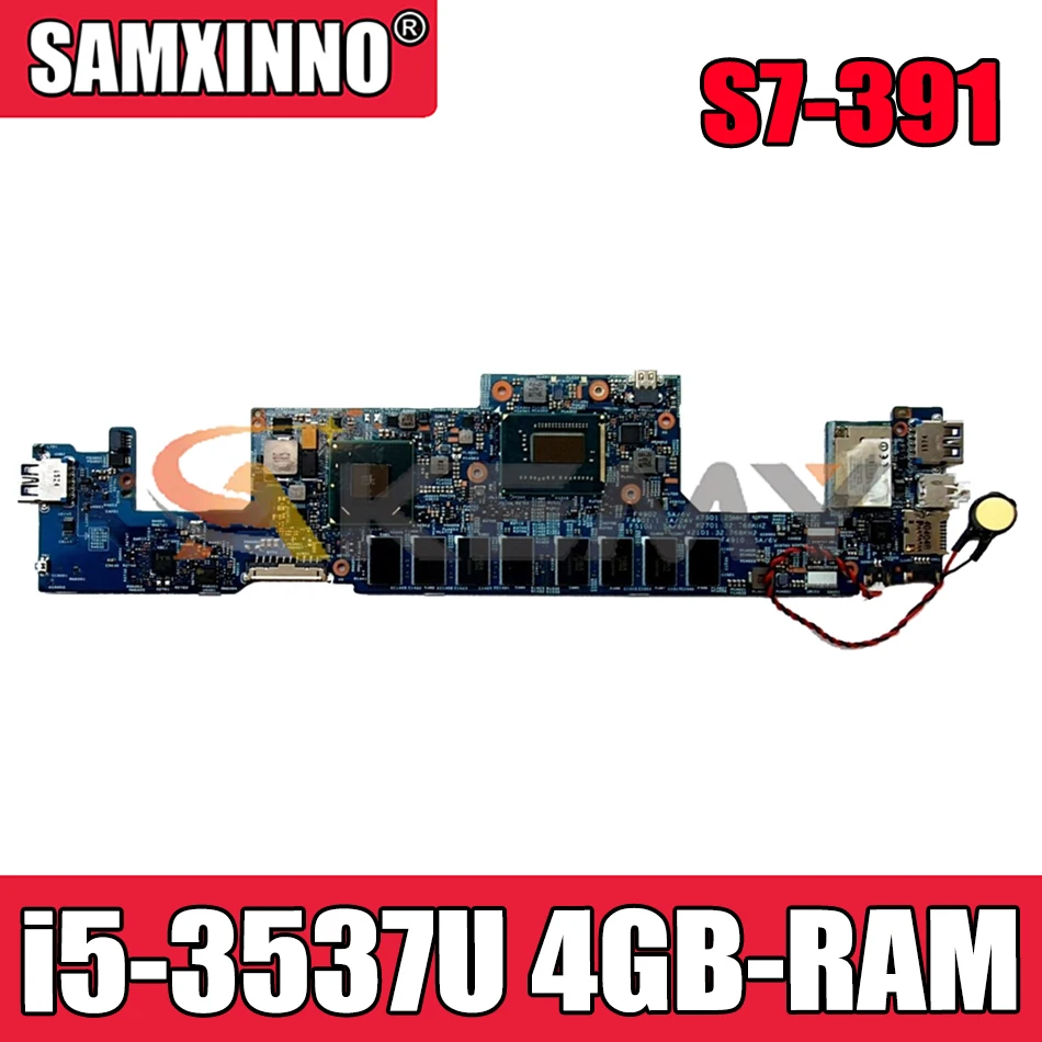 

For ACER Aspire S7-391 Laptop Motherboard With i5-3537U 4GB-RAM STORM MB 12223-1 48.4WE05.011 12223-2 48.4WE05.021 100% Tested