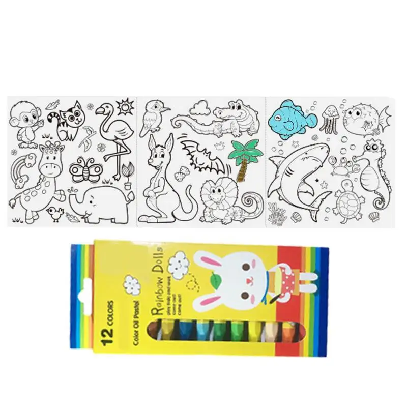 

Рулон цветной бумаги для детей, развлекательная раскраска, наклейки для раннего развития стен, тема граффити «сделай сам»