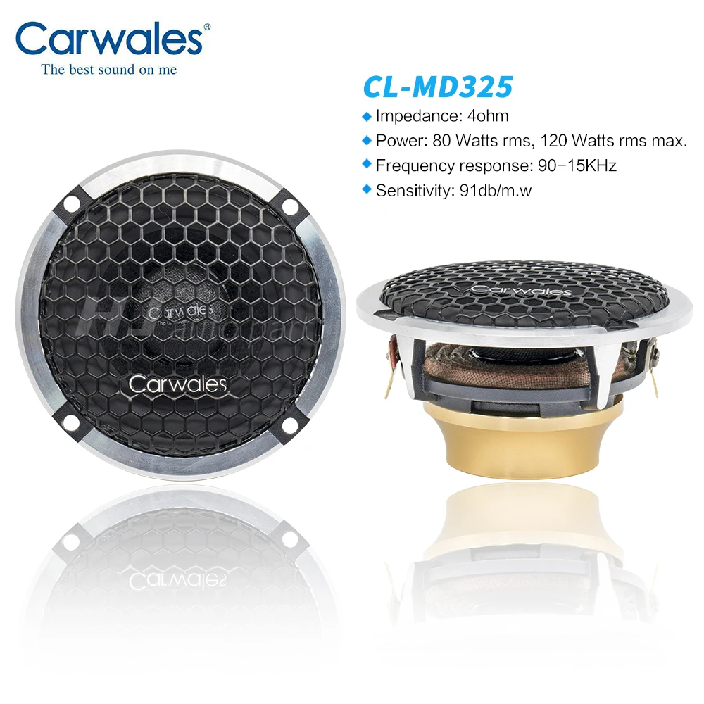 2 шт. автомобильная аудиосистема 3 5 дюйма Вт rms