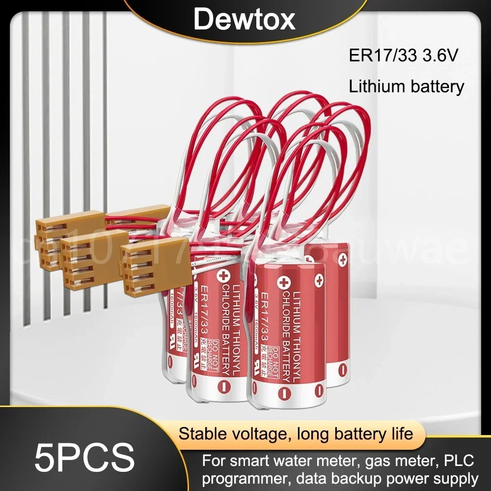 Аккумулятор C500-BAT08 3G2A9-BAT08 ER17/33 для Omron CNC PLC серводвигателя