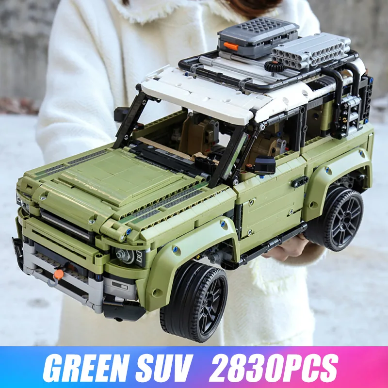 

MOC SuperCar Technical Off-road Vehicle Building Blocks Model Compatible with 42110 Toys Bricks For Boys Gifts