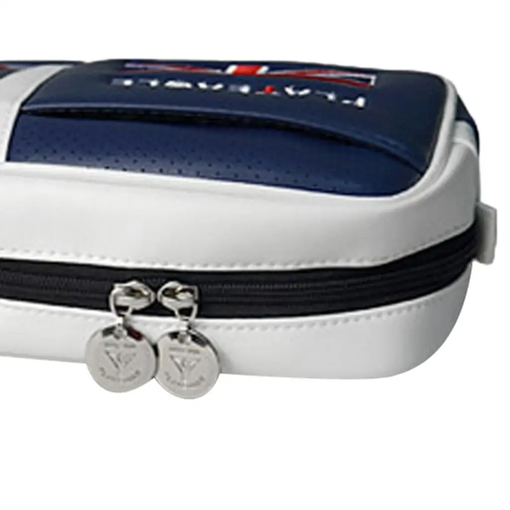 

Golf Valuables Accessory Pouch Ditty Tool Marker Tee Zippered Bag Royal Blue