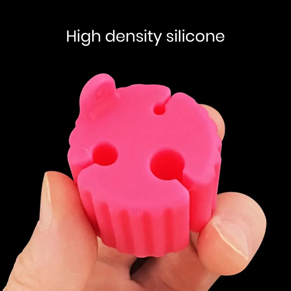 Силиконовый держатель для удочки с фиксированным шариком 3/6/8 мм