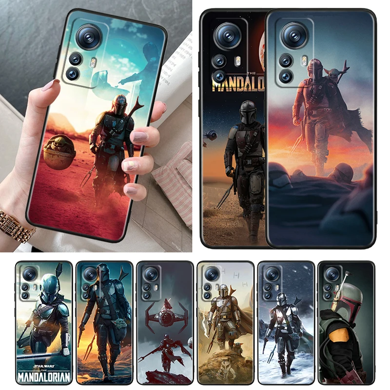 

Star Wars Space Robot Cool Soft Black Phone Case For Xiaomi Mi 12T 12S 12X 12 11 11T 11i 10T 10 9 Pro Lite Ultra 5G Cover Shell