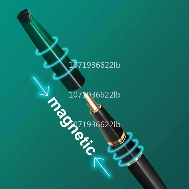 DAMI WONKA Магнитная металлическая перьевая ручка Iridium Gold F 0 5 мм чернильная Nib