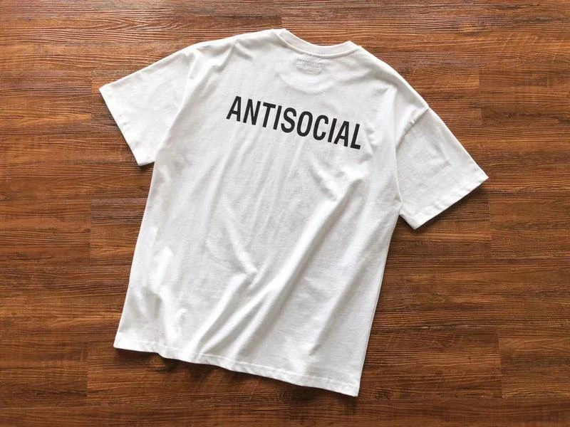 

23SS Oversized NO SOCIAL MEDIA VETEMENTS T Shirt Men Women Heavy Fabric Cotton White VTM Tee Top Inside Tags Deadpool Fashion