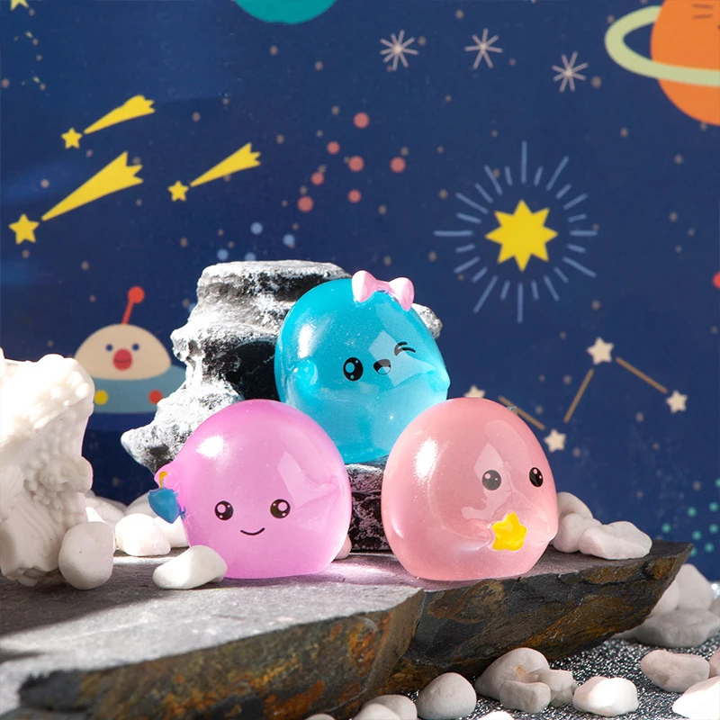 7 шт./набор разноцветные светящиеся маленькие яйца