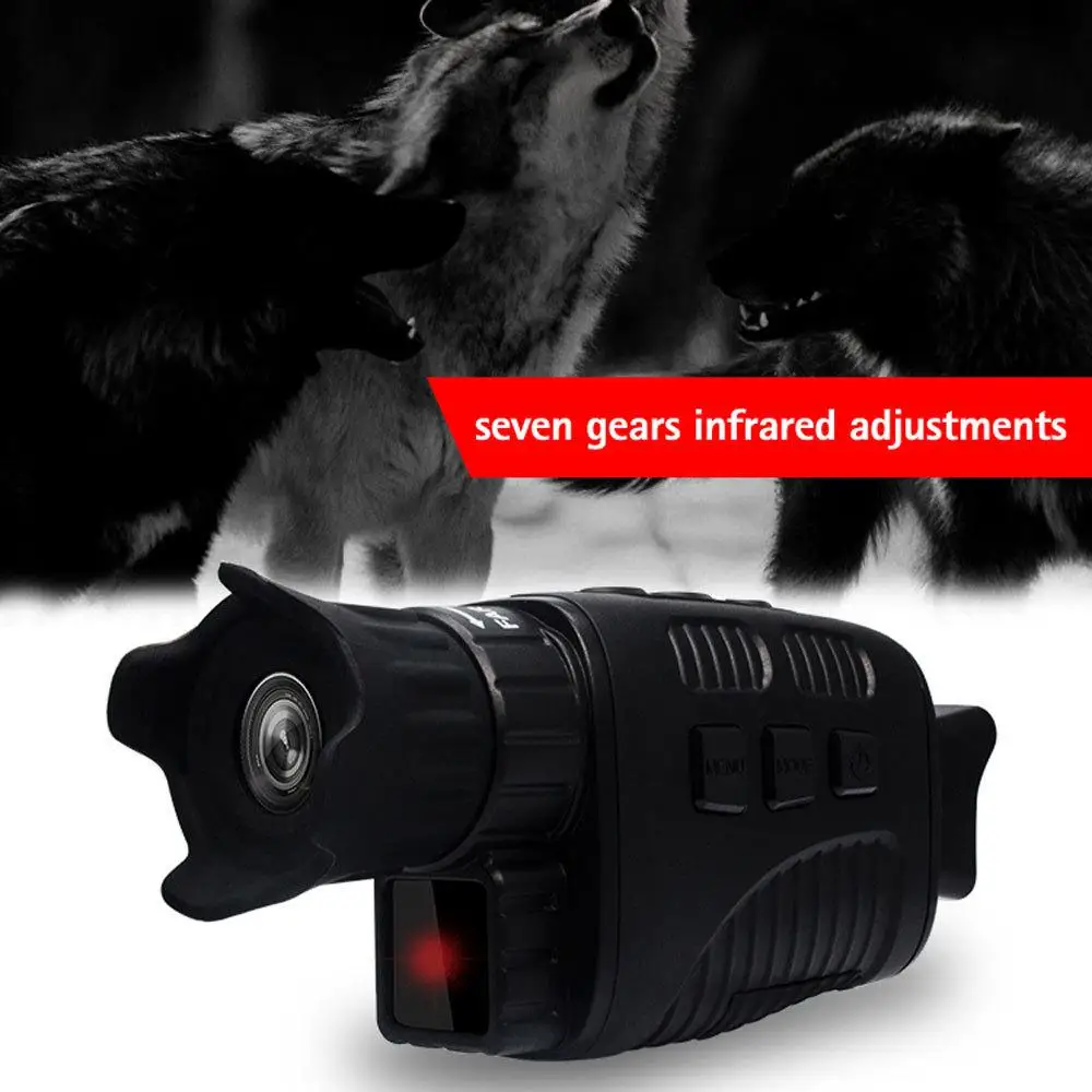 Infrared Night Vision Camera Digital HD Telescope Camera In Darkness Low Light Conditions For City Wildlife Observation 1080p