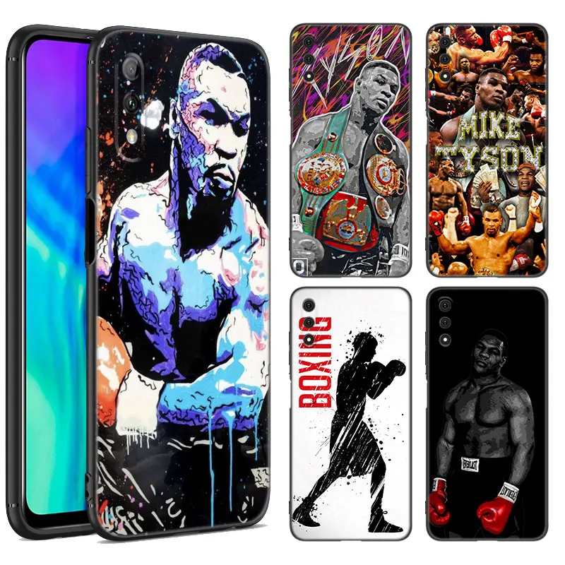 Чехол Super Boxer Mike для телефона Huawei Y6 Y7 Y9 Prime Y5 Lite 2018 2019 Y5P Y6P Y6S Y7A Y7P Y8P Y8S Y9A Y9S, мягкий черный чехол из ТПУ