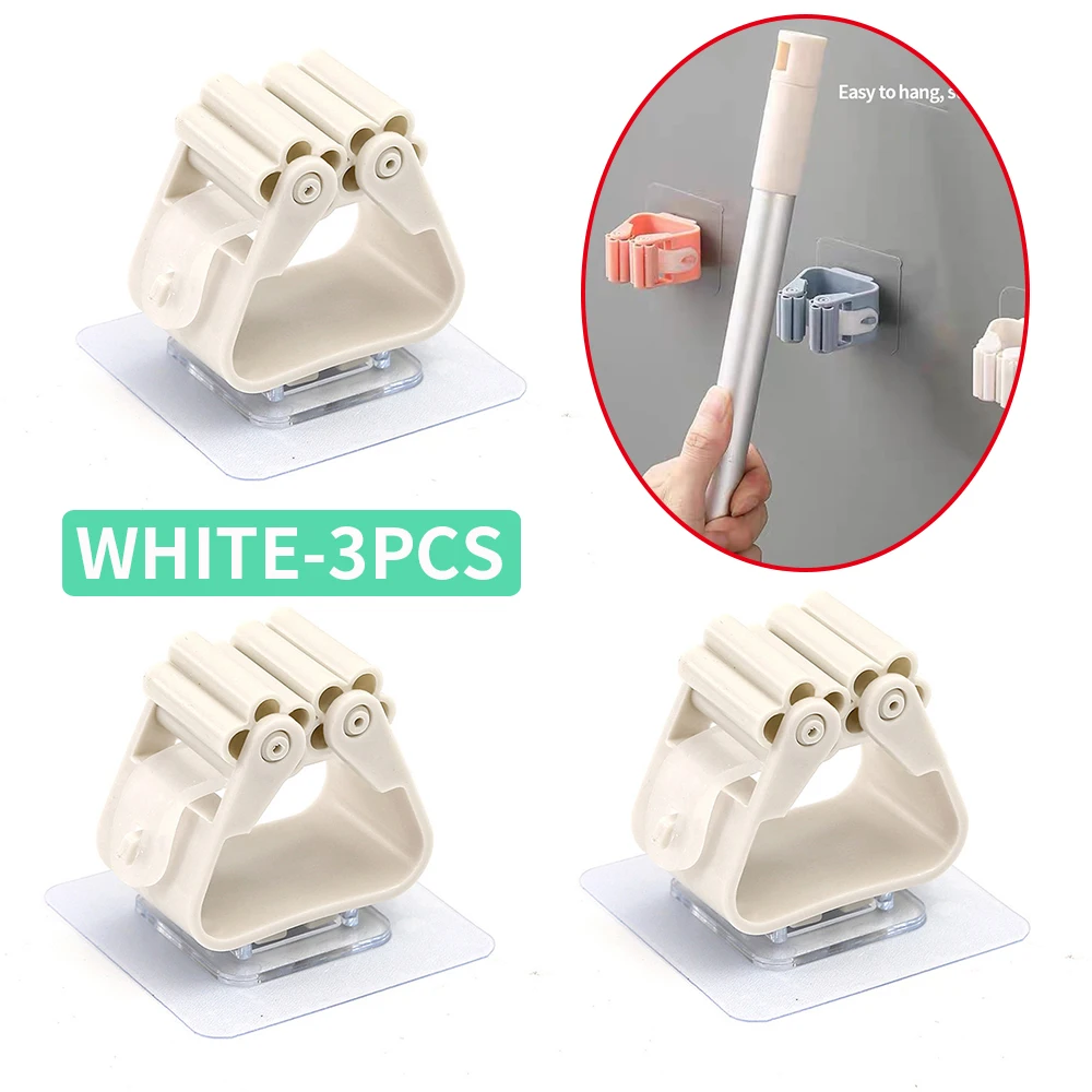 

Настенные держатели для швабр из пластика