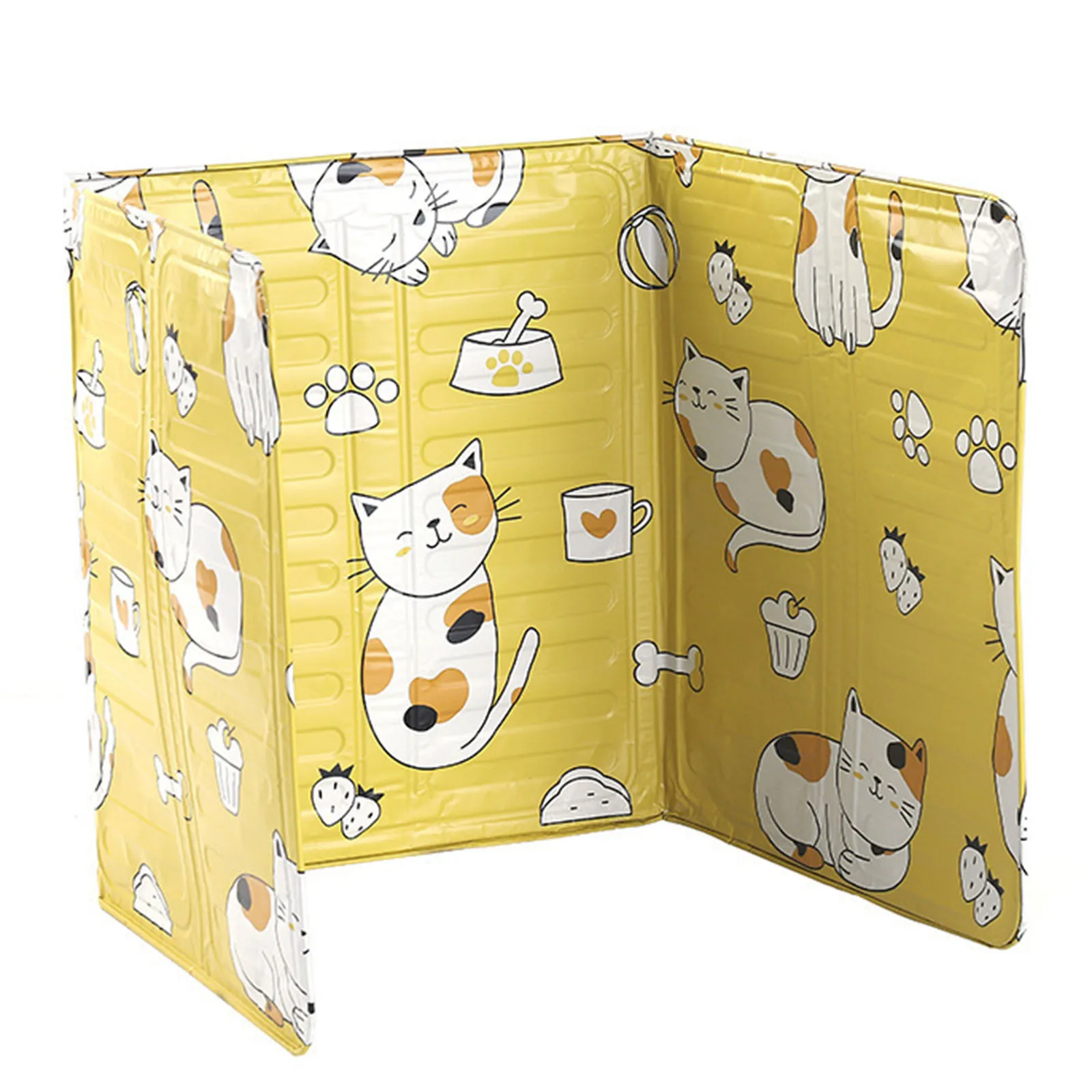 

Shield Guard Cover Kitchen Folding Mess Free Non-Stick Oil Splash Screen Anti Splatter Durable Aluminum Foil Plate