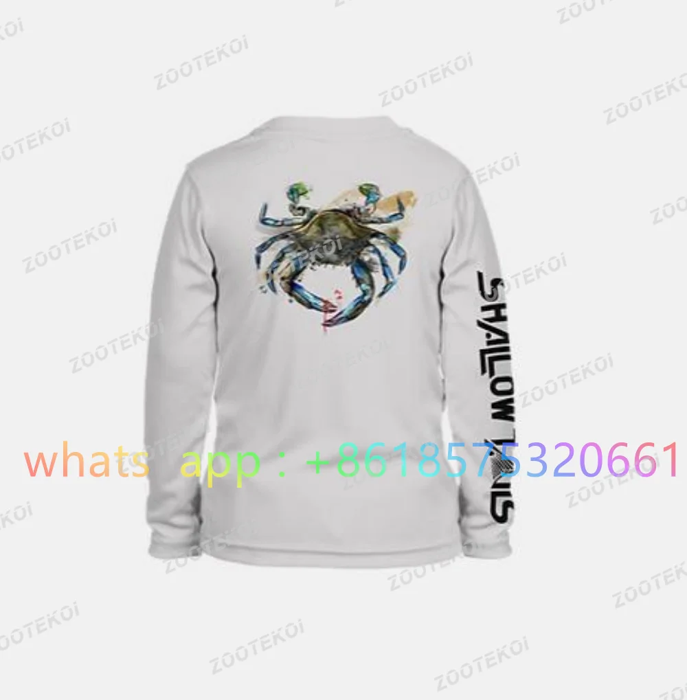 

Fishing Clothing Kids Sun Protection Fishing Shirt Long Sleeve Tee Summer Outdoor Sport Performance Hiking Shirt Camisa De Pesca