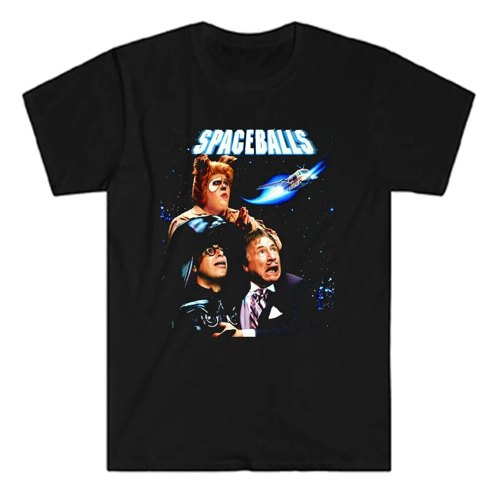 Мужская черная футболка с логотипом фильма Космос