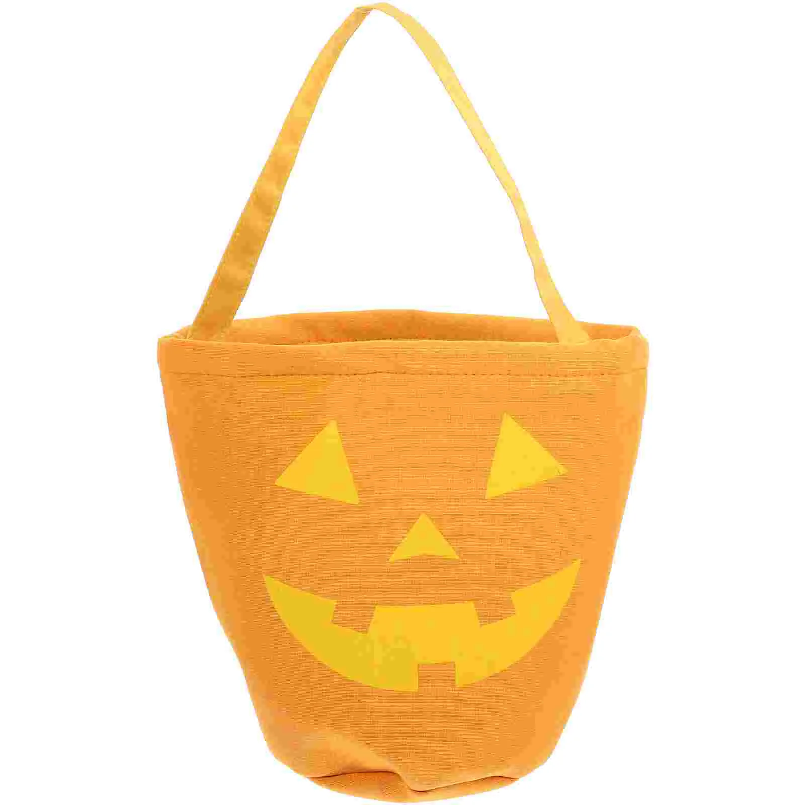 

Bucket Candy Treat Bag Bags Tote Pumpkin Trick Or Party Canvas Basket Container Favor Grocery Blackbaskets Gift Holder Ghost