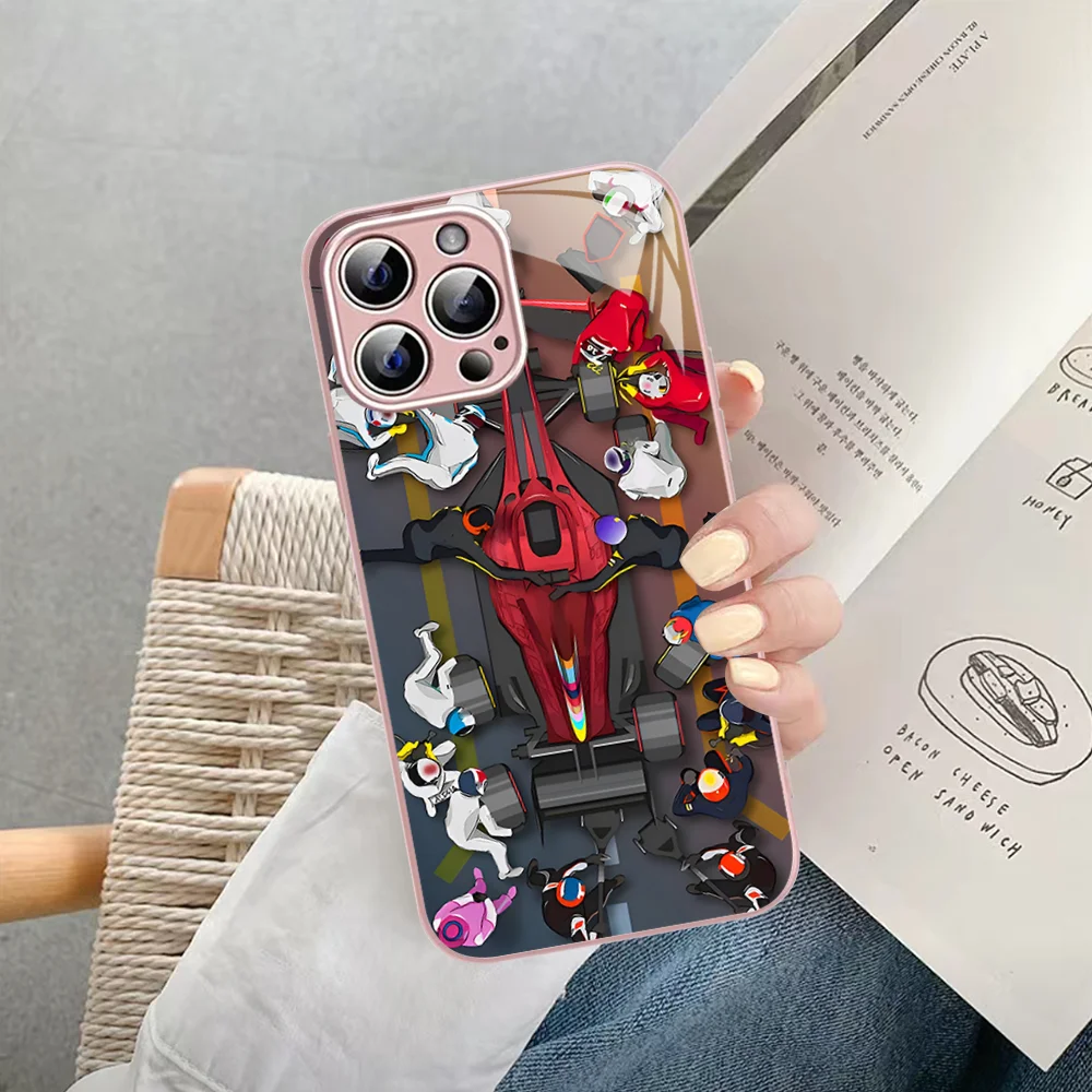 Чехол для телефона Schumacher Formula 1 F1 iPhone 14 13 12 Mini 11 Pro XS Max X XR Plus чехол из закаленного
