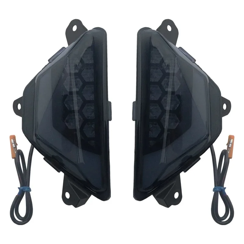 Передний светодиодный указатель поворота для KAWASAKI NINJA 250 300 400 650 1000SX ZX6R ZX25R Z1000SX ER6F