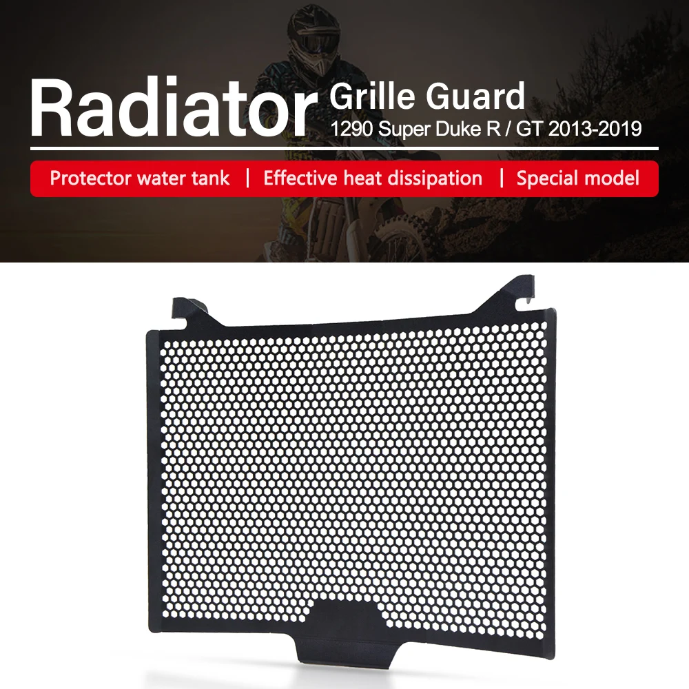 

For 1290 Super Duke R / GT 2019 2018 2017 2016-2013 Motorcycle Accessories Aluminum Radiator Guard Protector Grille Grill Cover