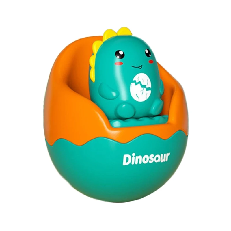 Lovely Roly-poly Toy Infant Bathtub Toy w/ Tumbler & Bell Educational Baby Gift