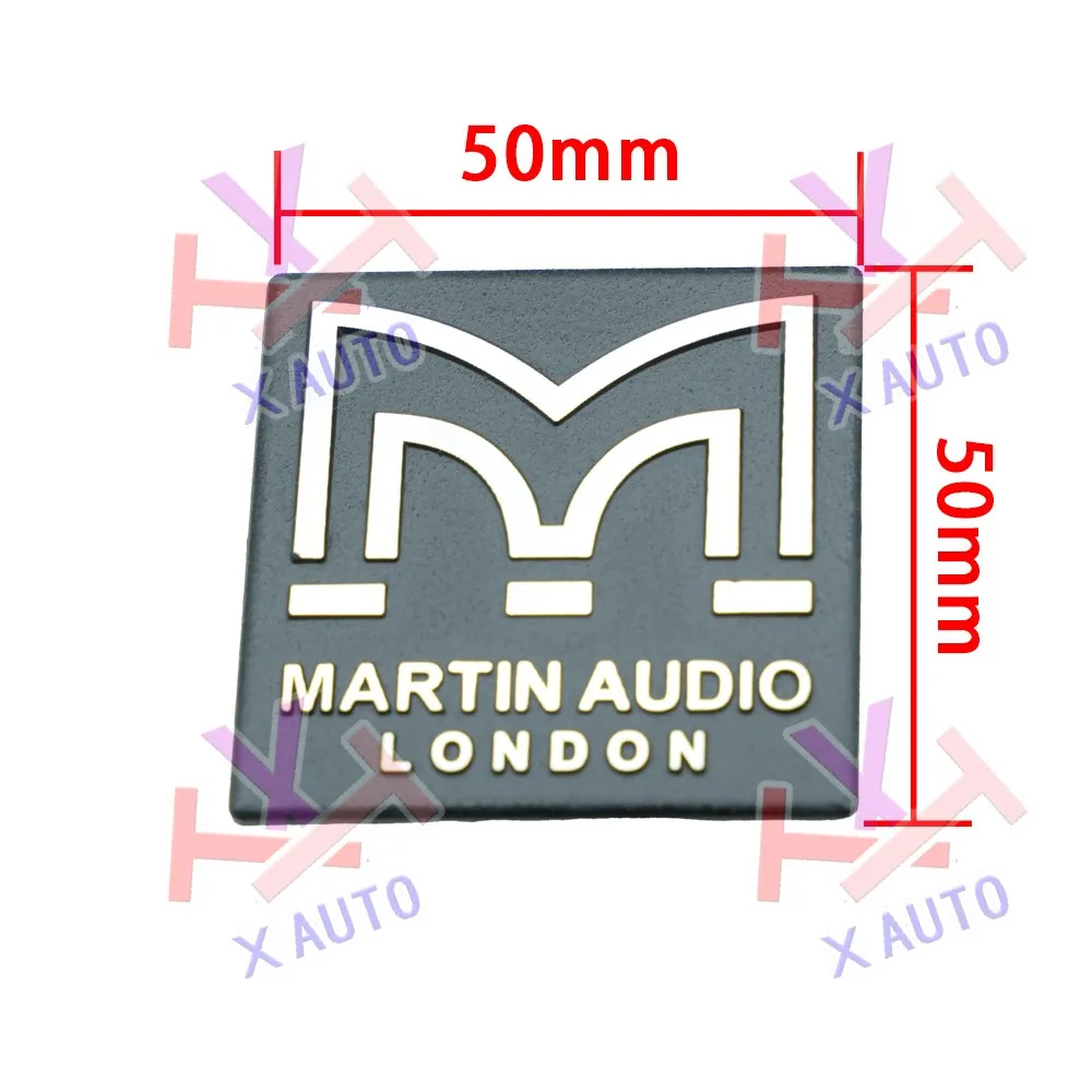 

5/10/50/100 MARTIN AUDIO LONDON подходит для MARTIN AUDIO LONDON автомобильные колонки значок логотип стайлинга автомобиля украшения аксессуары наклейки