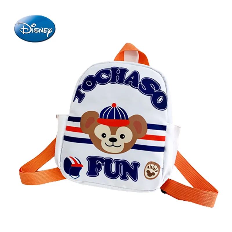 

Disney Duffy Bear Nylon School Bags Cute Kids Kindergarten Backpack Boys Girls Cartoon Printing Backpack Children Travel Bookbag