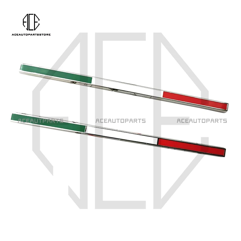 12 5 см горячая распродажа значок с итальянским флагом Ferrari эмблема для боковой