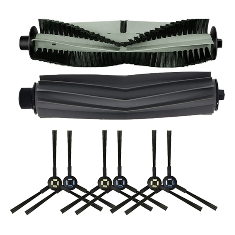 

Side Brush Rubber Main Brush Dust Filter For Ilife A7 A9S Robot Vacuum Cleaner Parts Replace Rubber Brush