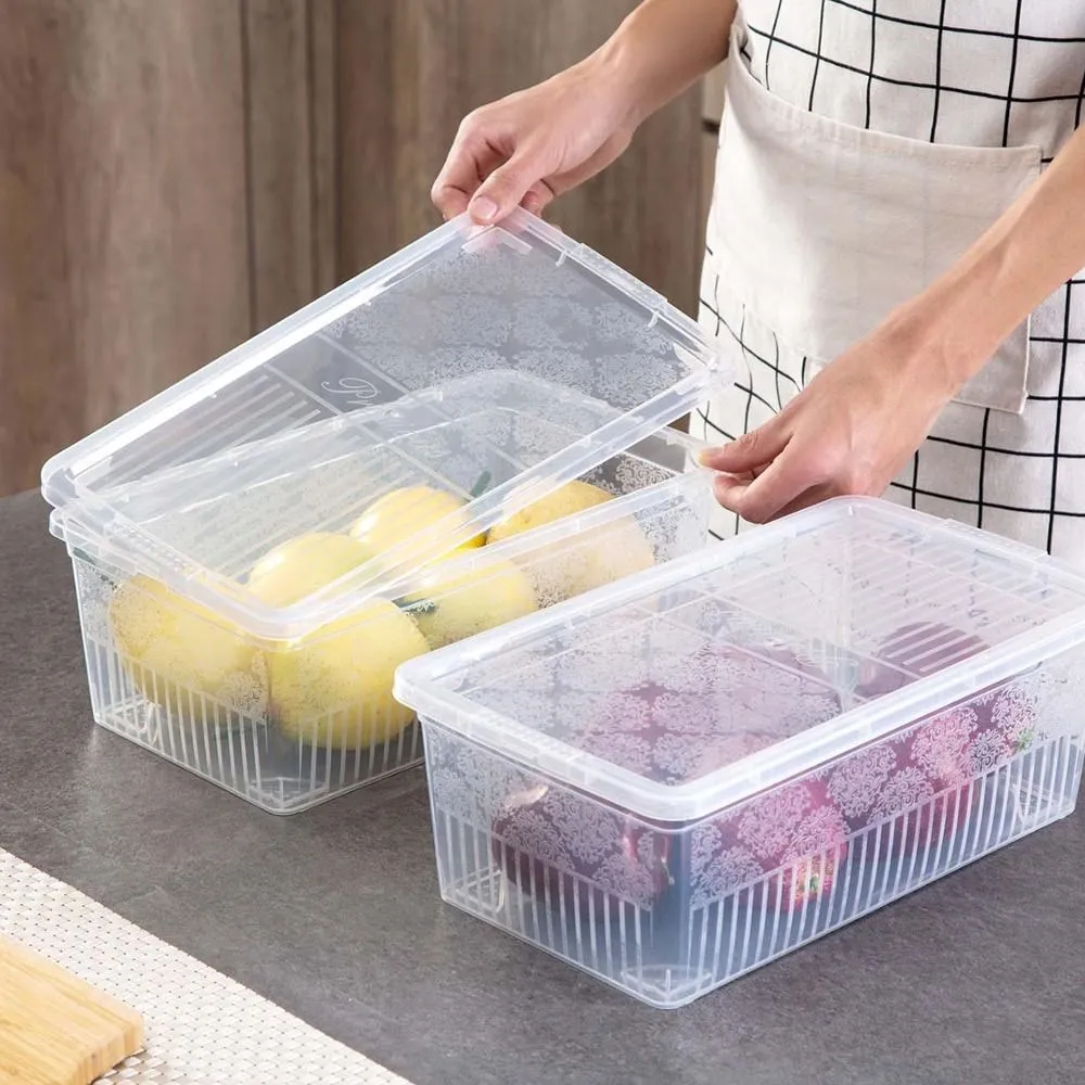 

1 шт., Большой Кухонный Контейнер для хранения продуктов