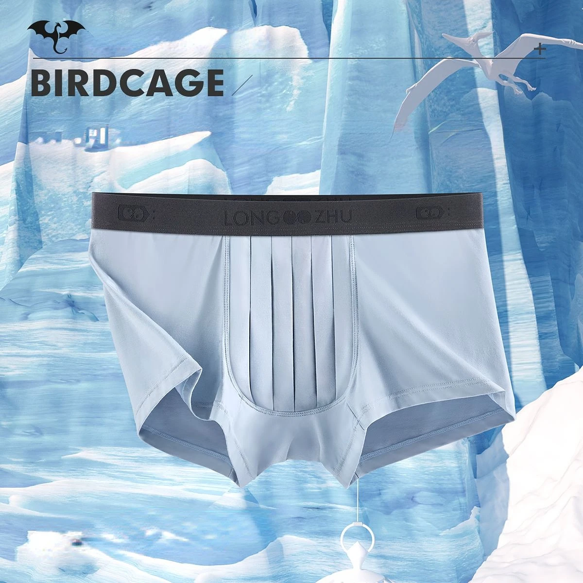 Man Bulge Penis Pouch Underwear Sexy Big Dick Boxers Foldable U-Convex Lingerie Modal Soft Gay Panties Low Waist Enhance Shorts