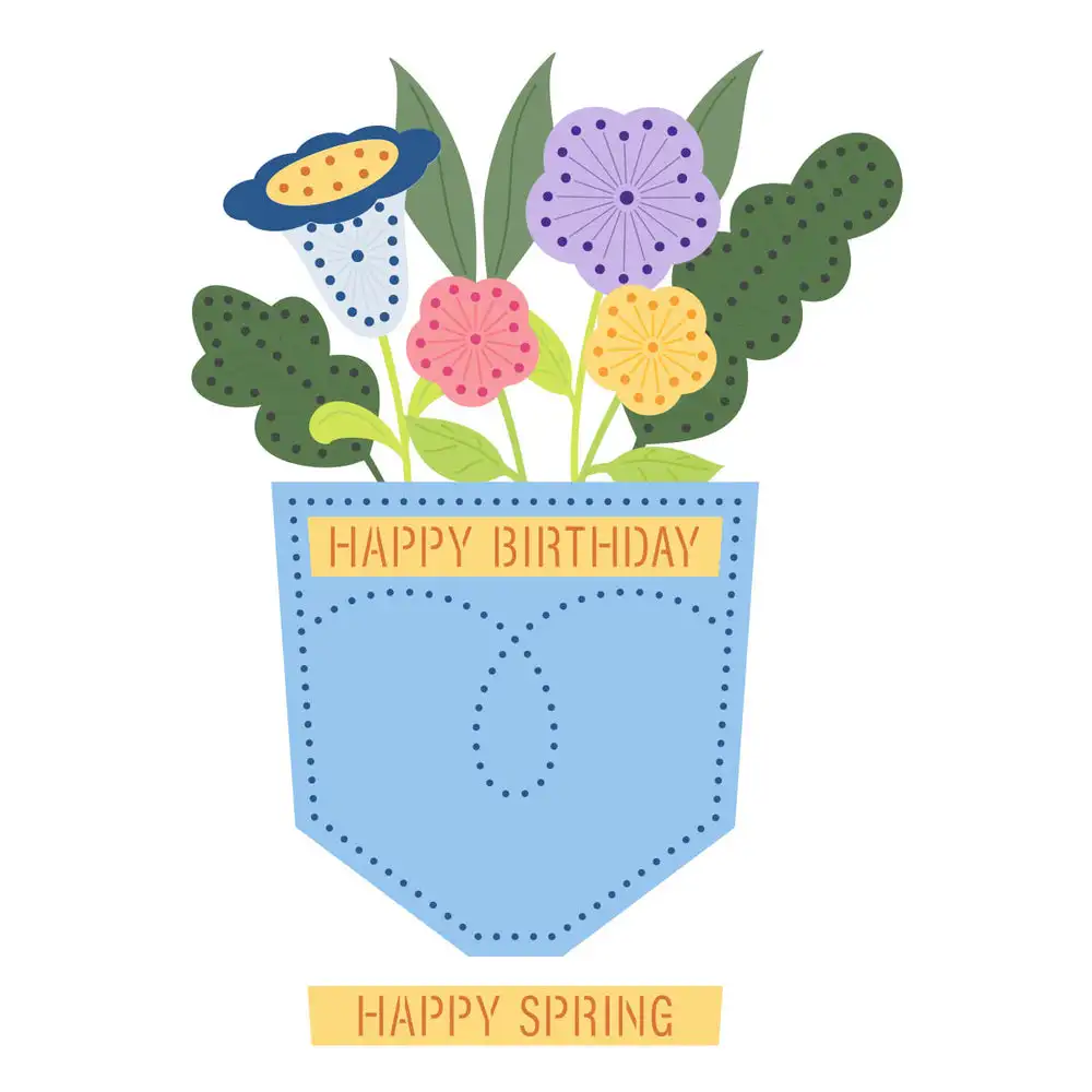 

Pocket Full of Spring 2023 New Metal Cutting Dies Scrapbook Embossed Make Paper Card Album Diy Craft Template Decoration