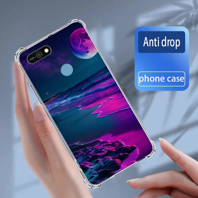 Чехлы Tecno Pop 2F/POP 2 мягкий силиконовый прозрачный чехол из ТПУ для телефона