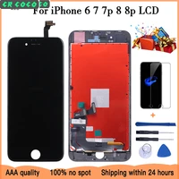 perfect 3d touch grade aaa pantalla for iphone 8 screen digitizer assembly 100 no dead pixel for iphone 7 7 plus 8 plus lcd