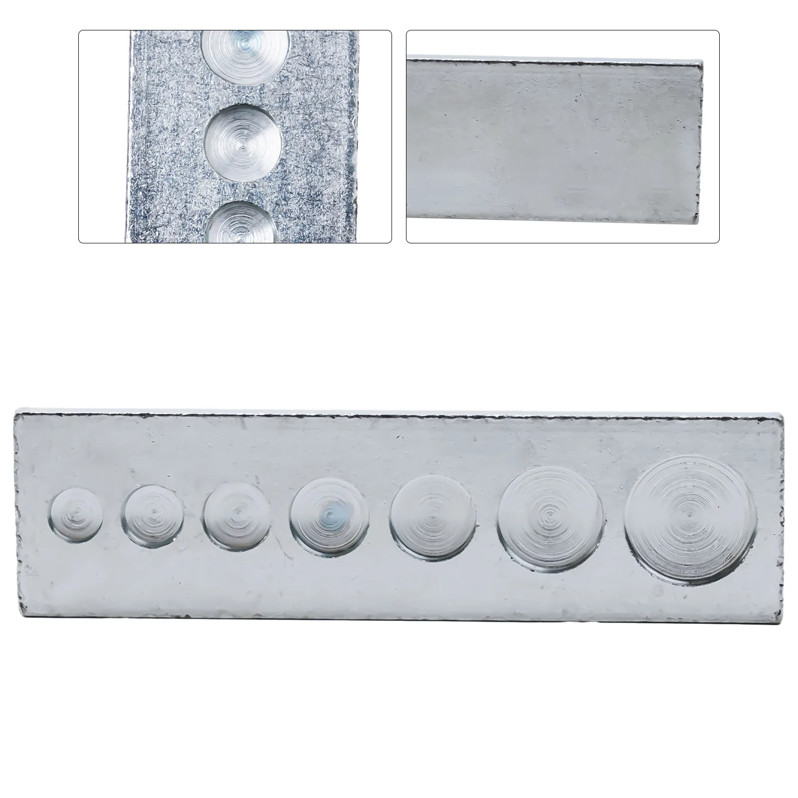 1 шт. Нижняя пластина Дырокол кнопка для кожевенного ремесла Инструменты работы с