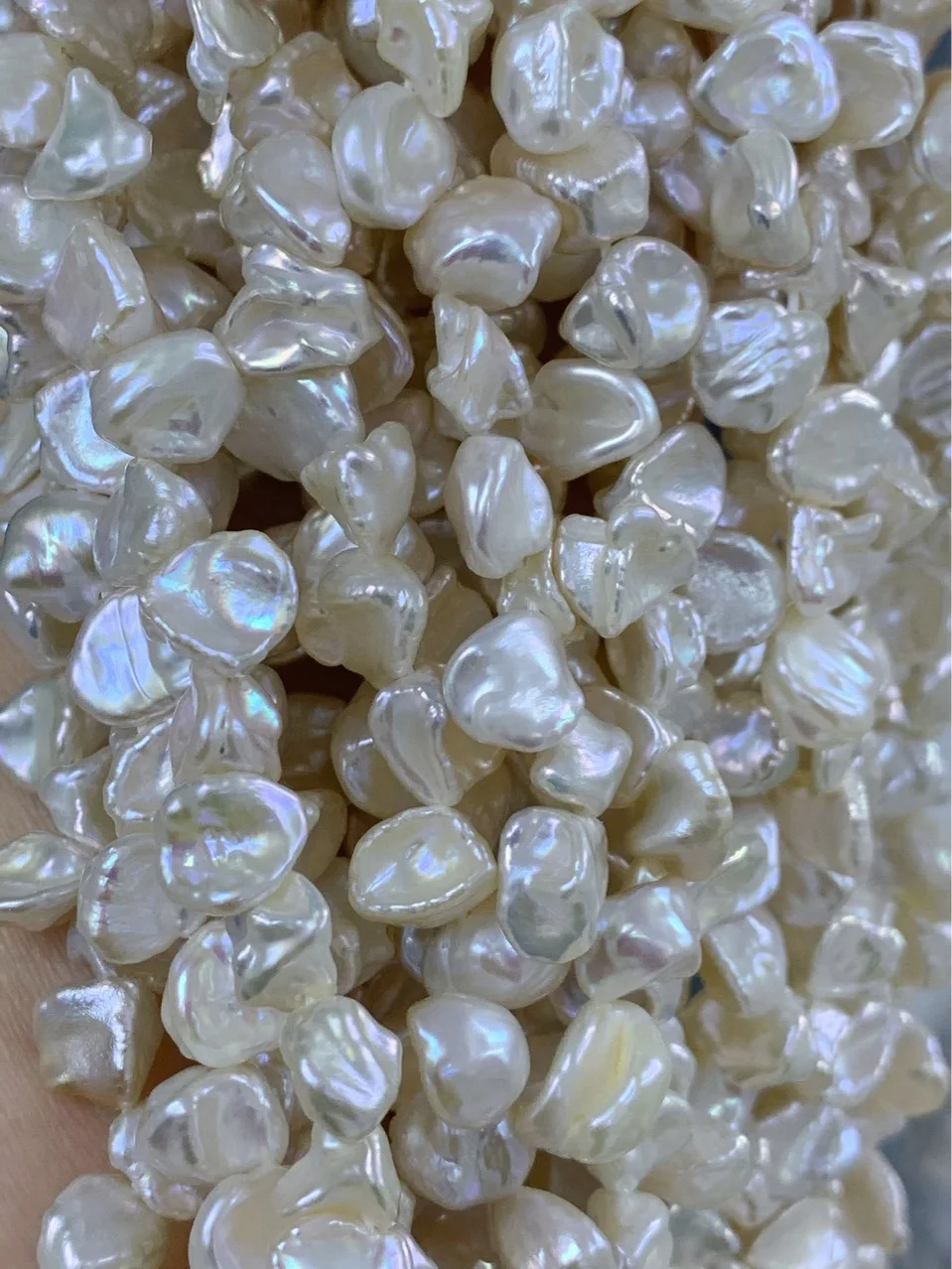 

8-9 mm renewable freshwater pearl pearl baroque pearls necklace