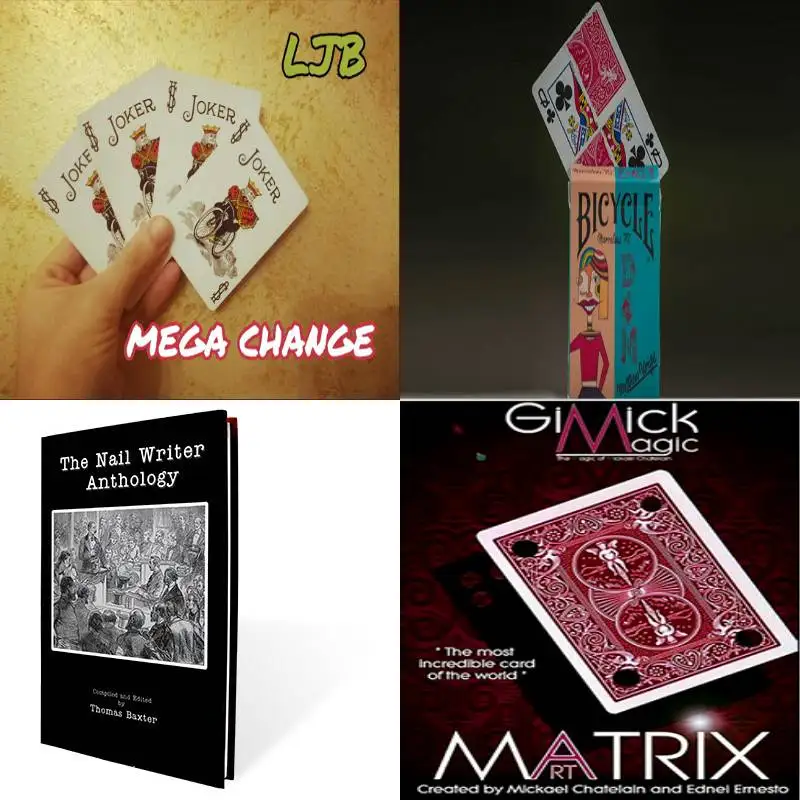 The Nail Writer Anthology от Thomas Baxter Mega Change Иосифа B D4m Мэтью Райт Matrix Revolution Mickael Chatelain |