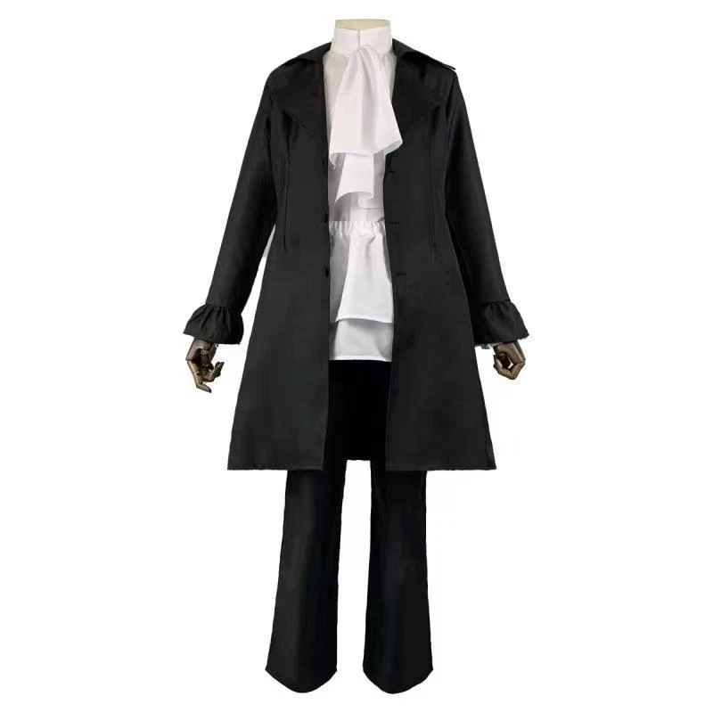 

Bungo Stray Dogs Ryunosuke Akutagawa Cosplay Halloween Game Anime 2D Comics Costume School Daily Costume