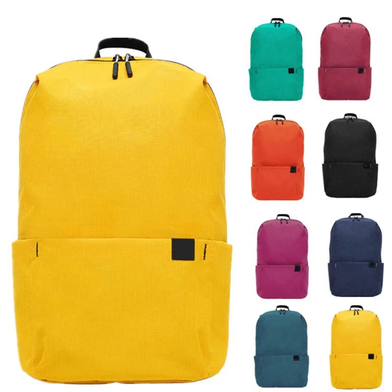 

Нейлоновый школьный ранец для мужчин и девочек, однотонный рюкзак для учеников средней школы, большой черный с милыми цветами