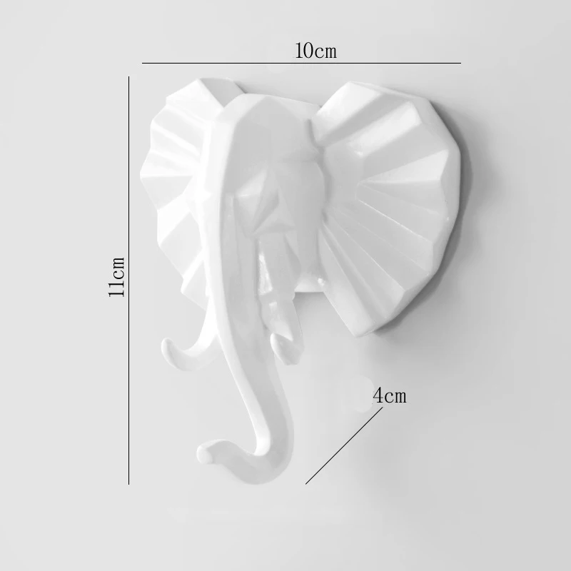 Полипропиленовый подвесной крючок в виде головы оленя