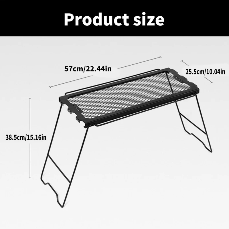 Легкие походные столы YY решетка для приготовления пищи складной стол камина