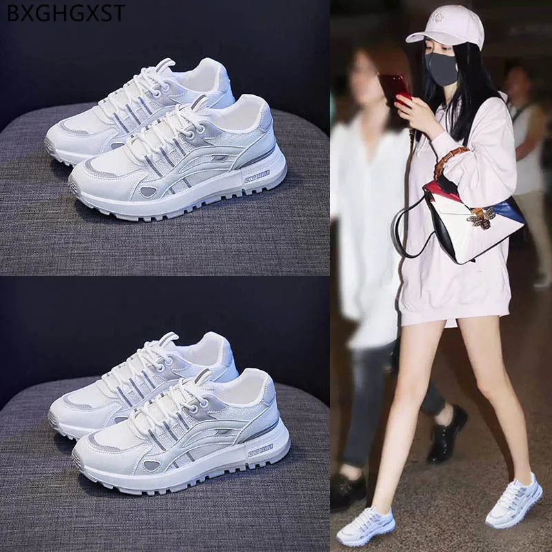Platform Sneakers Casuales Trainers Women Running Shoes for Women Chunky Sneakers Ladies Trainers Woman Vulcanize Shoes Zapatos