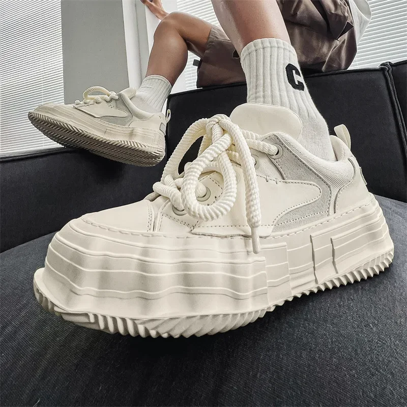 Модная мужская обувь летние повседневные спортивные мотоциклетные ботинки на