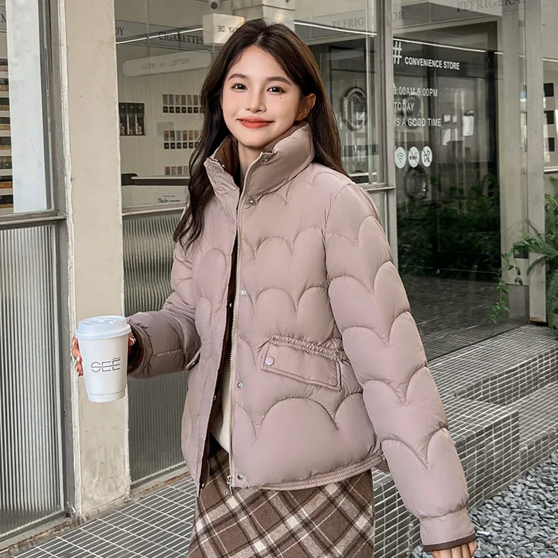 Женское зимнее пальто куртка для девочек парки хлопковая новая свободного