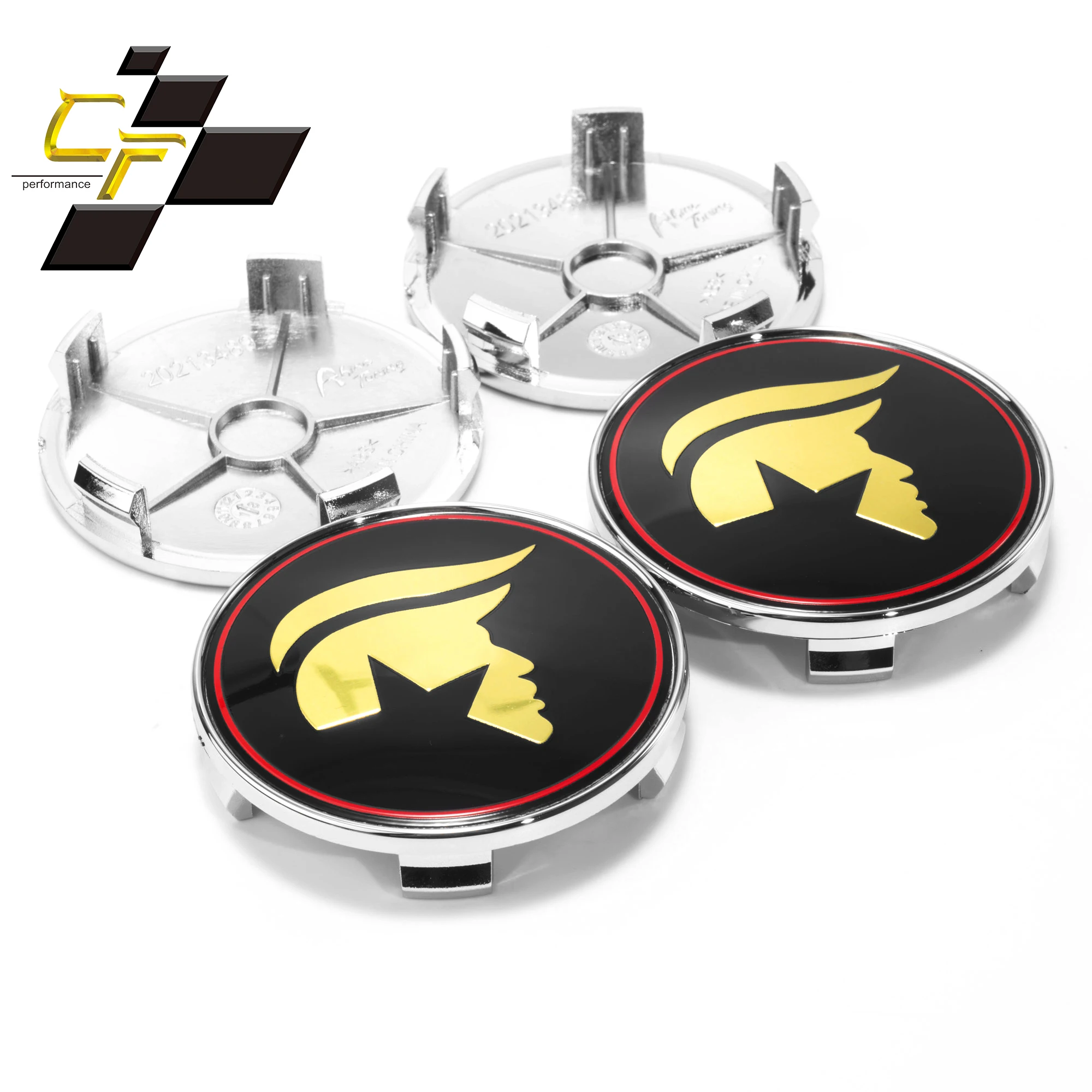 

4pcs 69mm 64mm Wheel Hub Center Cover For Rim Cap Refits Styling Trump Pattern Hubcap Car Acessroies Black Chrome